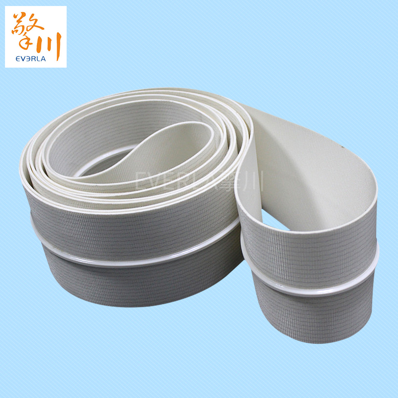 白色加導(dǎo)條橡膠<a href='http://www.m.szfulaite.com/shusongdai/' target='_blank'><u>輸送帶</u></a>主圖