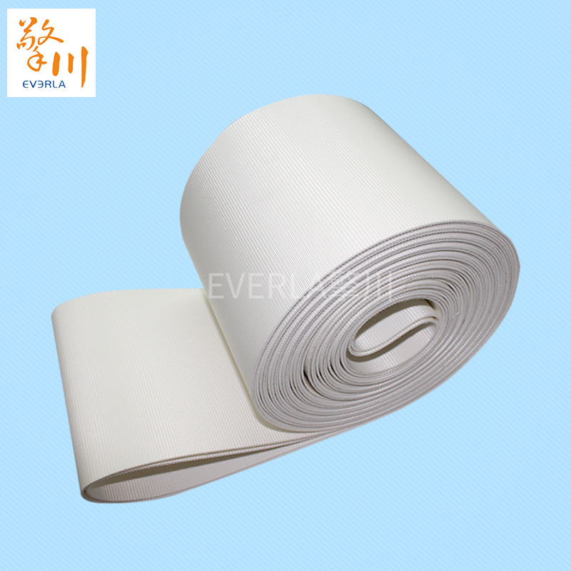 白色鉆石紋pvc<a href='http://www.m.szfulaite.com/shusongdai/' target='_blank'><u>輸送帶</u></a>紙巾機(jī)皮帶主圖